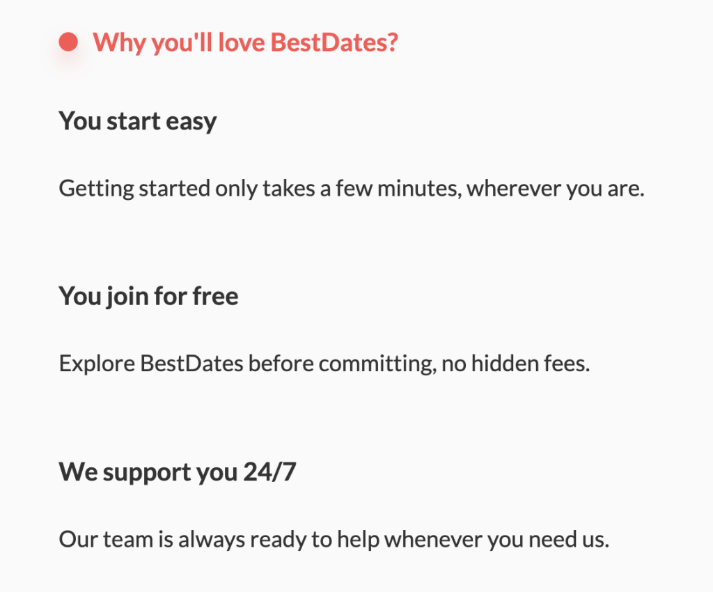 Top Reasons to Use Bestdates